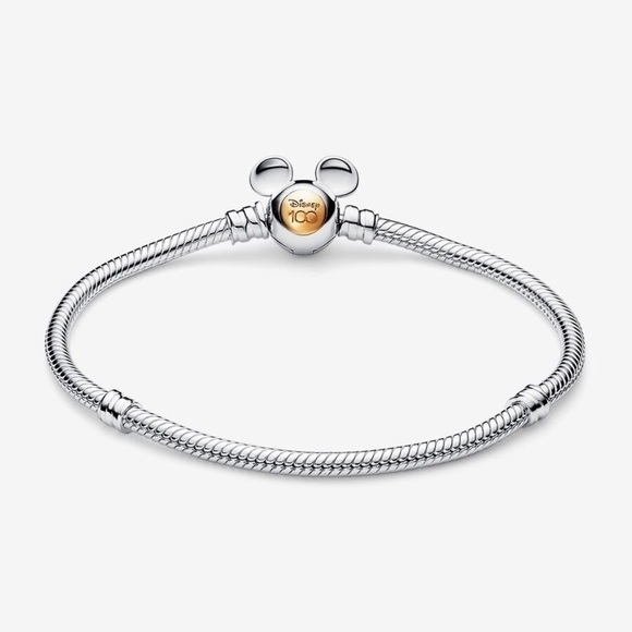 🆕Disney 100th Anniversary Moments Snake Chain Bracelet - Picture 2 of 15
